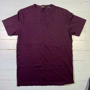 Theory Essential Tee - “Cosmos” Dark Purple Tee - S
